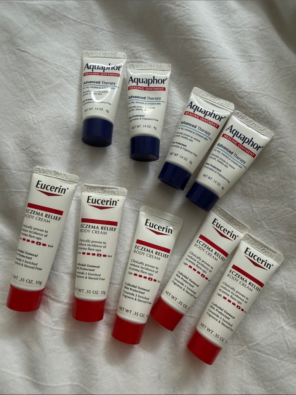 Eczema Relief Body Cream in White & Red – Soothing Moisture